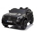 Lean Cars Elektromobilis vaikams Mercedes GLC 63S, juodai lakuotas, MP4 Lean Cars Elektromobilis vaikams Mercedes GLC 63S, juodai lakuotas, MP4