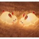 Bunny lamp, rechargeable, warm white and RGB