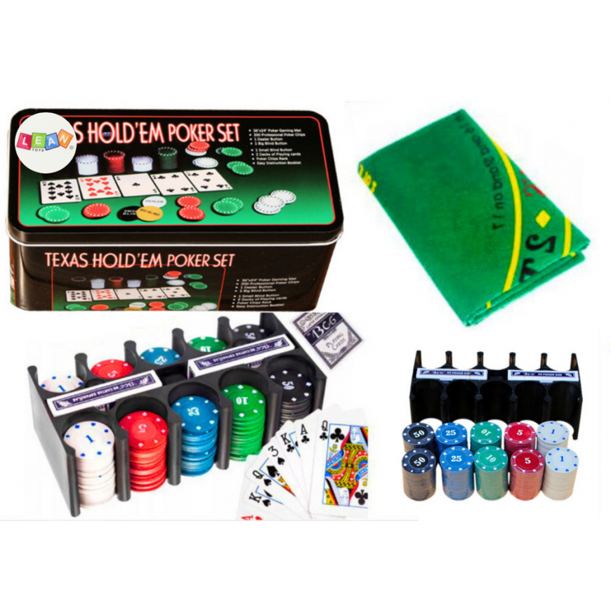 LEAN Toys Lean Toys Poker Game