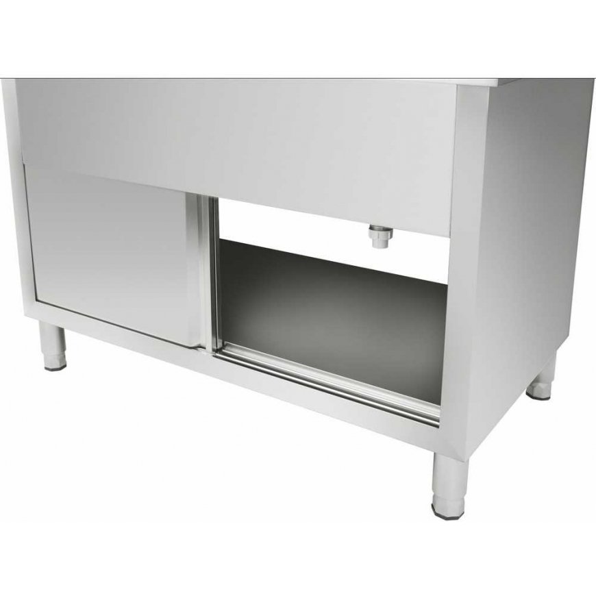 Royal Catering Stainless steel kitchen sink, width 120 cm – 4