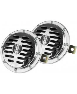 Horn horn chrome 125 mm 12v amio-04074