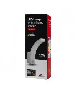 LED Lamp with motion sensor MCE512 W