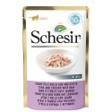 SCHESIR želejā Tuncis un vista ar šķiņķi - mitrā kaķu barība - 50 g