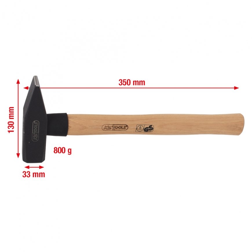 KS Tools 142.1380 haamer Puusepa haamer