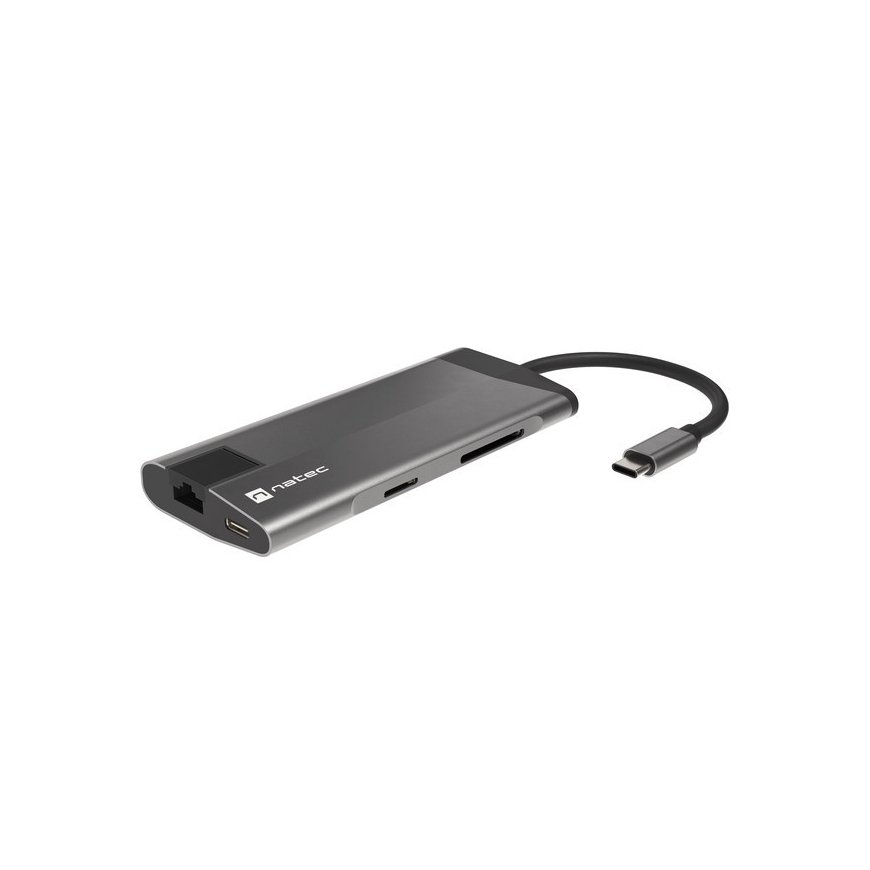 NATEC Fowler Plus USB Type-C Black, Grey – 3