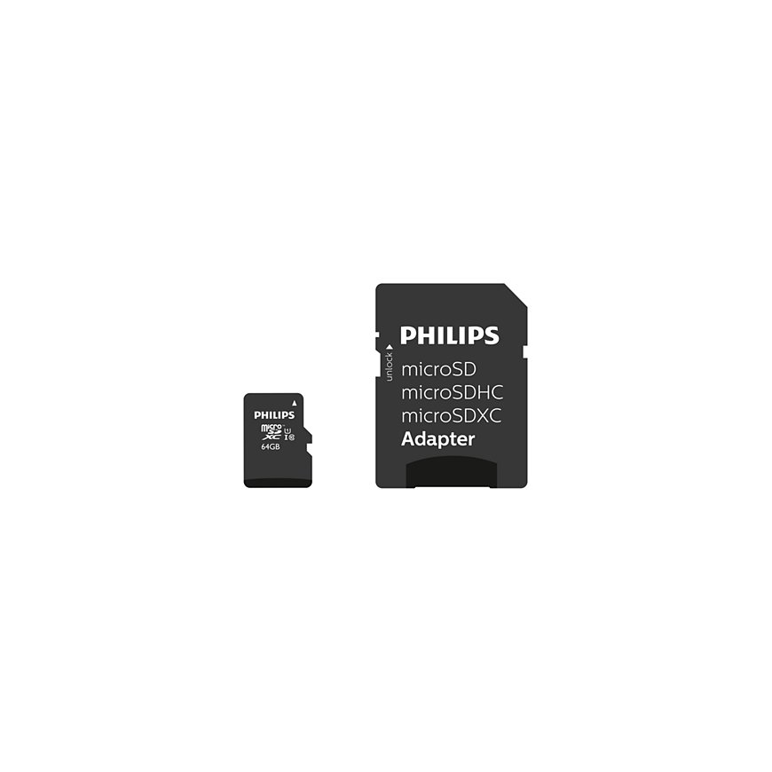 Philips FM64MP45B/00 zibatmiņa 64 GB MicroSDXC
