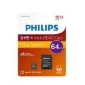 Philips FM64MP45B/00 mälukaart 64 GB MicroSDXC UHS-I Klass 10