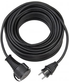 Brennenstuhl 1161420 elektrības kabelis Melns 5 m