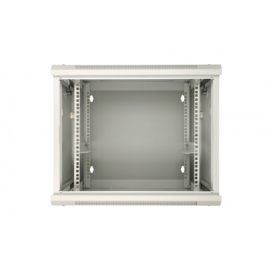 Extralink 9U 600X600 AZH WALL-MOUNTED RACKMOUNT CABINET SWING TYPE GRAY Seinale monteeritav riiul Ha – 3
