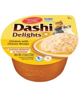 INABA Dashi Delights Kana juustuga puljongis - kassi maiused - 70g