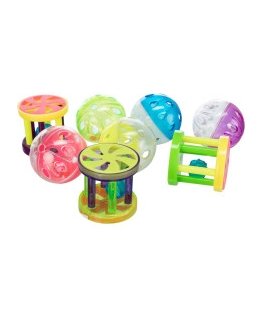 Cat toy - Trixie Playing rod star, plastic|plush, catnip, 46 cm