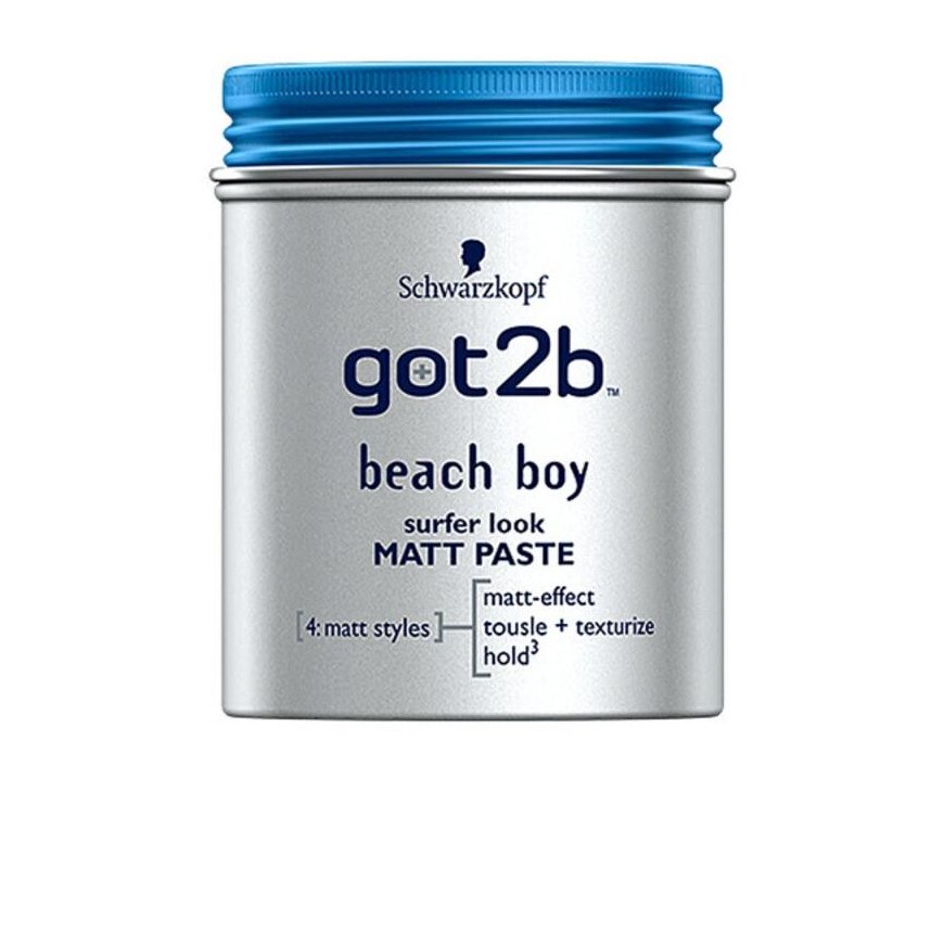 Schwarzkopf Got2b Beach Boy Matt Paste Surfer Look 100ml – 3