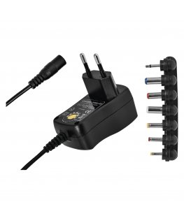 Emos Universal Adapter AC/DC / 3-12V / 0.6A