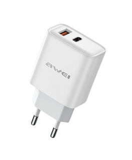 AWEI ład. siec. PD81-EU 22.5W GaN biała|white
