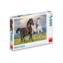 Dino puzzle 500 pieces Loving horses Dino puzzle 500 pieces Loving horses