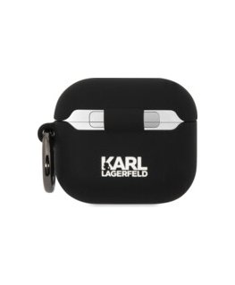 Kingxbar Marble Silicone Case For Apple Airpods 1 | 2 Black