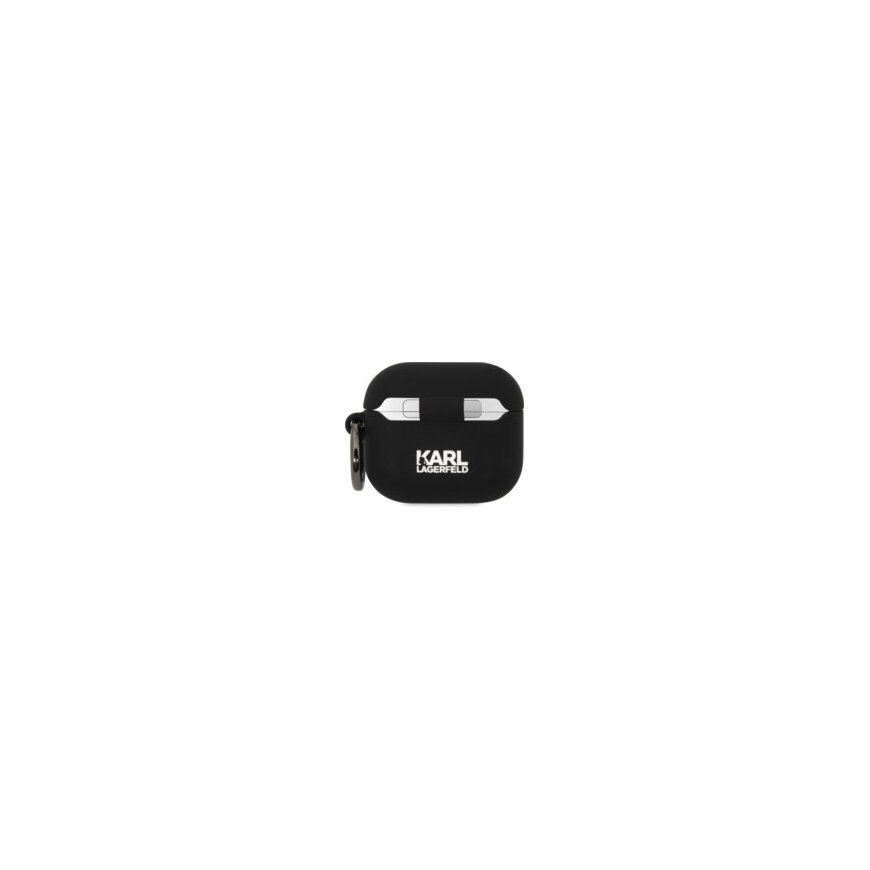 Kingxbar Marble Silicone Case For Apple Airpods 1 | 2 Black