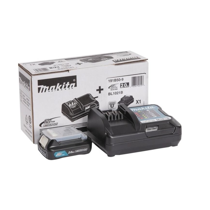 Makita 191B50-9 Powerpack 12V MAX, CXT, 1XBL1021B, DC10WD