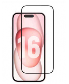 Mocco Full Face / Full Glue Tempered Glass Full Coveraged with Frame Apple iPhone 16
