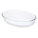 Glass baking dish oval Borosilicate Glass 35x24x7cm | 3L Glass baking dish oval Borosilicate Glass 35x24x7cm | 3L