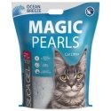 Silicone sand for cat toilet : MAGIC PEARLS Ocean Breeze 16L