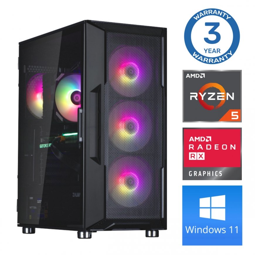 INTOP Ryzen 5 5500 16GB 500SSD