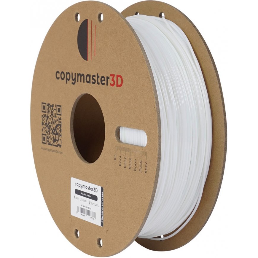 Copymaster3D Flex 95A -filamentti 3D -tulostimeen, 1.75 mm, valkoinen – 3
