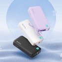 USAMS Powerbank ze zwijanym kablem Retractable Lightning 10000 m
