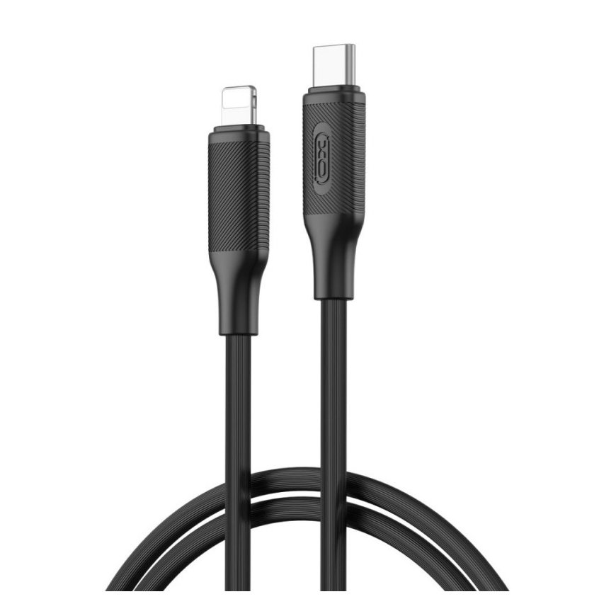 XO cable NB-Q265A PD USB-C - Lightning 1,0m 27W black – 2