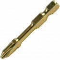 Makita Torsion bit PH2, 50mm, 10pcs (Impact Gold Torsion) Makita Torsion bit PH2, 50mm, 10pcs (Impact Gold Torsion)