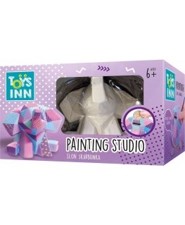 Painting studio figure Elephant piggy bank