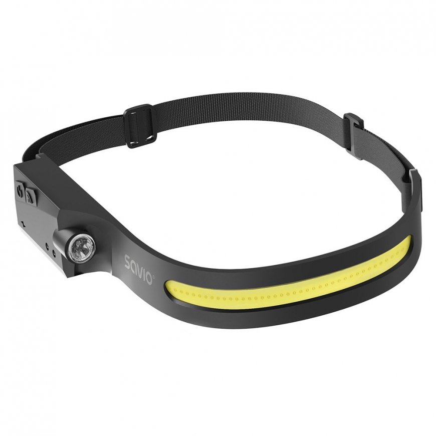 Savio FL-02 flashlight Black Headband flashlight LED – 3