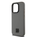 DKNY PU Leather Stack Logo Magsafe Case for iPhone 15 Pro Max Gr DKNY PU Leather Stack Logo Magsafe Case for iPhone 15 Pro Max Gr