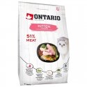 Dry food for kittens - Ontario Cat Kitten Chicken, 2 kg Dry food for kittens - Ontario Cat Kitten Chicken, 2 kg