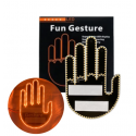 Wooco Car Interactive Gesture LED Palm with Remote Control Wooco Car Interactive Gesture LED Palm with Remote Control