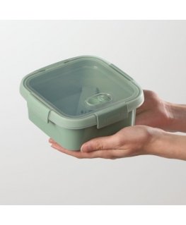 Food container Lunch square 0,9L Smart Eco To Go 16x16x7cm soft