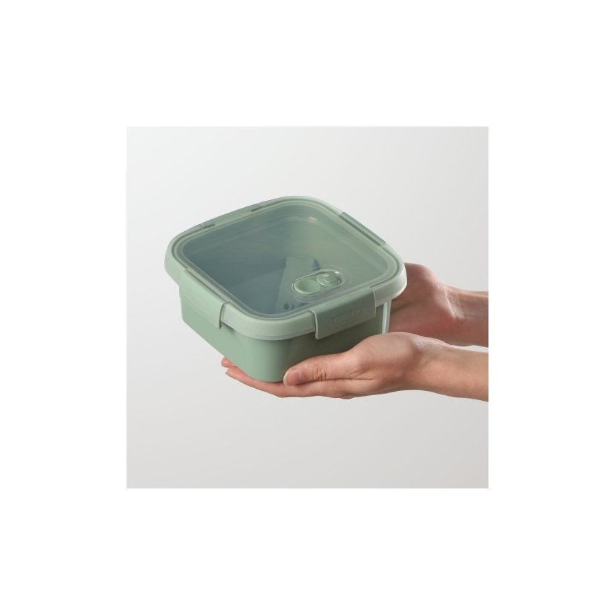 Food container Lunch square 0,9L Smart Eco To Go 16x16x7cm soft
