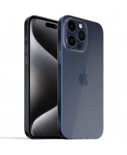 "Ultra Thin Silicone Case iPhone 15 Pro Max" Transparent