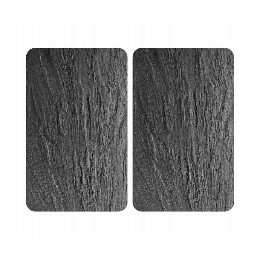 Szklane płyty ochronne SLATE XL na kuchenkę – 2 sztuki, WENKO – 2