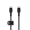Belkin BOOST↑CHARGE PRO Flex USB cable USB 2.0 3 m USB C Black