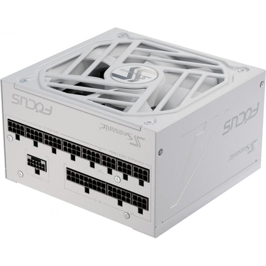 Seasonic FOCUS GX-1000 ATX 3.0 -virtalähde, valkoinen, 1000 W – 2