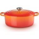 Pot 5.8L PYREX oval cast iron 33cm|red Pot 5.8L PYREX oval cast iron 33cm|red