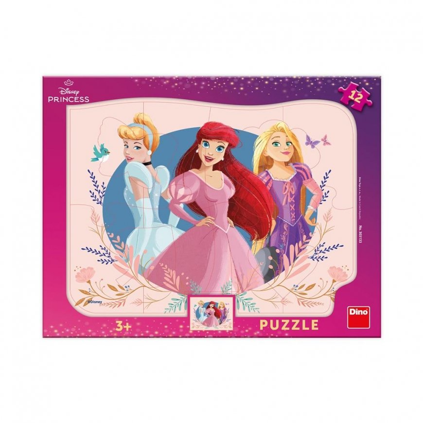 Dino large tile puzzle 12 pieces