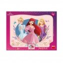 Dino large tile puzzle 12 pieces Princess