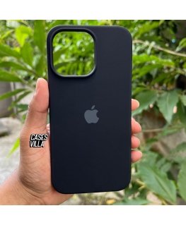 "Soft Silicone Case iPhone 14" Black
