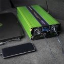 Qoltec Monolith power adapter/inverter Auto 4000 W Green Qoltec Monolith power adapter/inverter Auto 4000 W Green