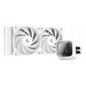 DeepCool LS520 WH Procesors Universāls šķidruma dzesētājs 12 cm Balts 1 pcs