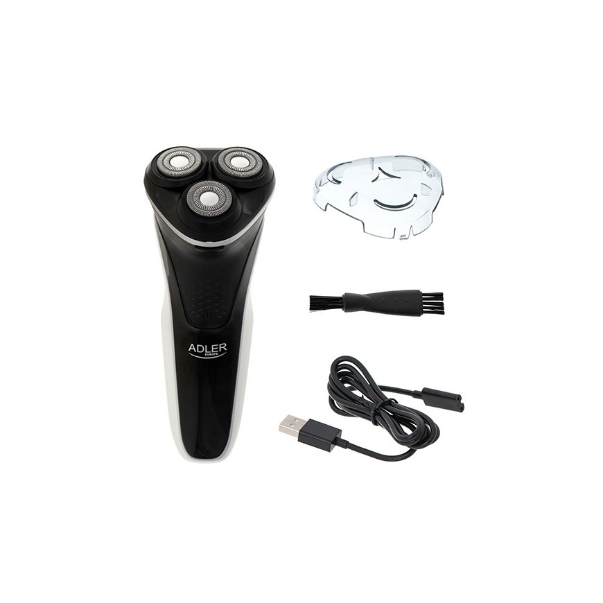 Adler AD 2928 men's shaver Foil shaver Trimmer Black, Silver – 5