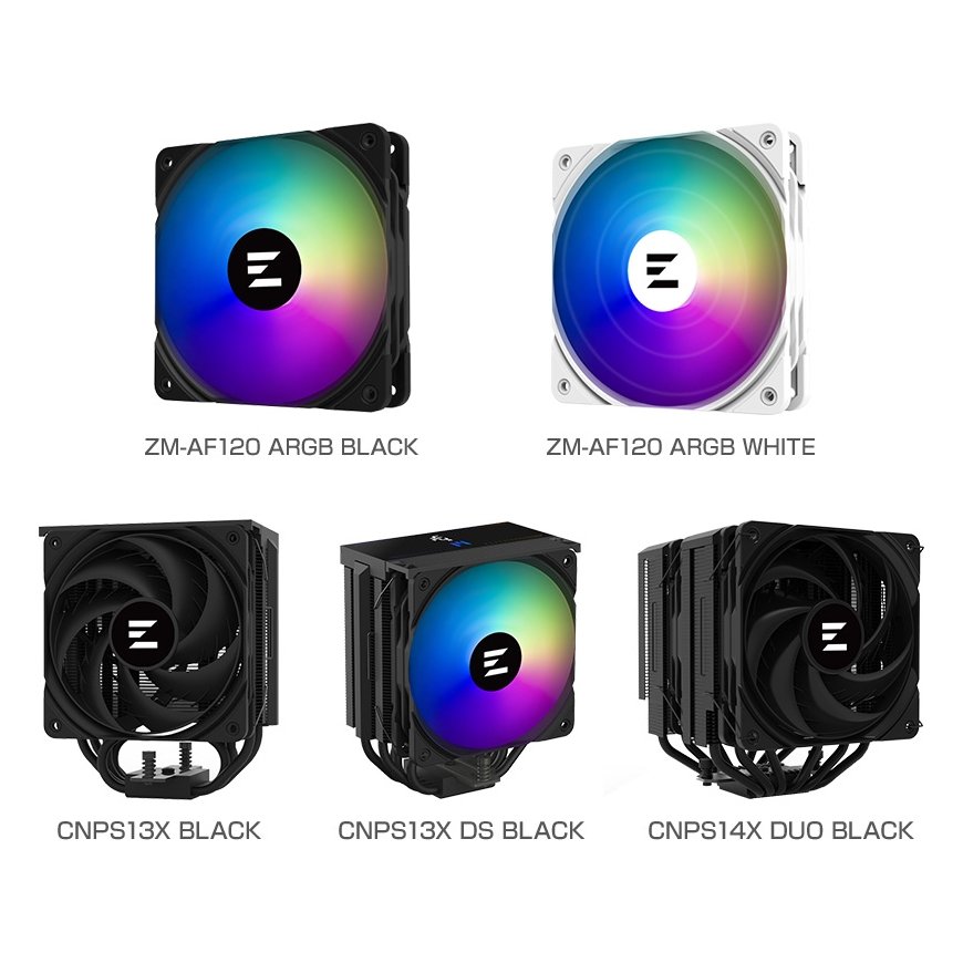 Zalman CPU cooler CNPS13X DS black