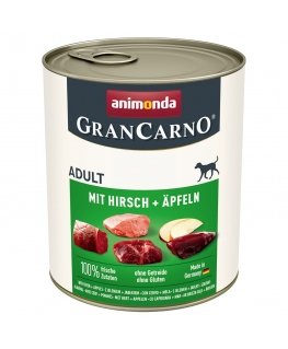 ANIMONDA GranCarno Adult Deer and apple - wet dog food - 800g